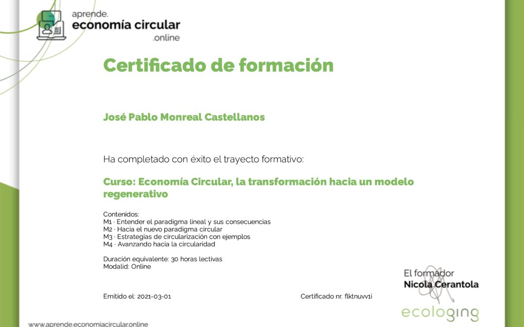 Curso Economía Circular